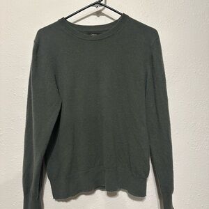 Quince Olive Women's Crewneck Sweater